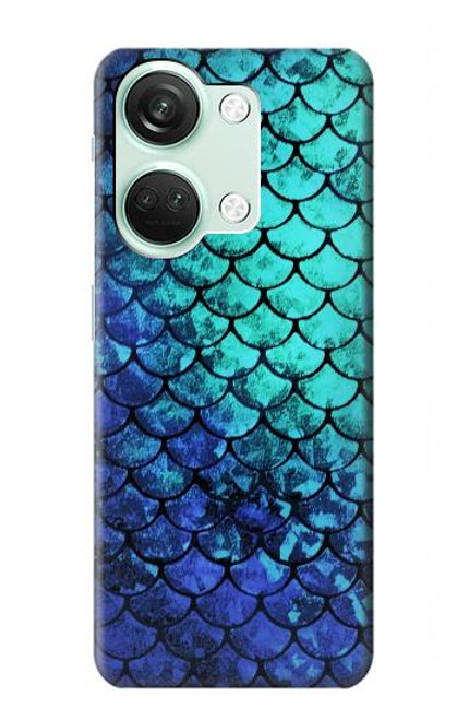 S3047 Green Mermaid Fish Scale Case For OnePlus Nord 3