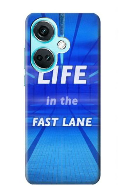 S3136 Life in the Fast Lane Swimming Pool Case For OnePlus Nord CE3