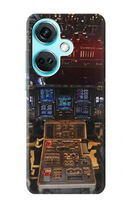 S3836 Airplane Cockpit Case For OnePlus Nord CE3