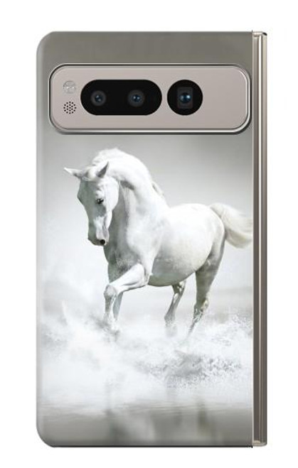S0932 White Horse Case For Google Pixel Fold