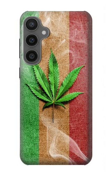 S2109 Smoke Reggae Rasta Flag Case For Samsung Galaxy S23 FE