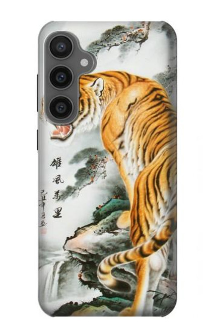 S2750 Oriental Chinese Tiger Painting Case For Samsung Galaxy S23 FE