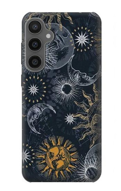 S3702 Moon and Sun Case For Samsung Galaxy S23 FE