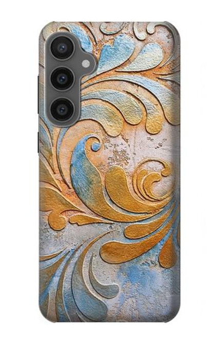 S3875 Canvas Vintage Rugs Case For Samsung Galaxy S23 FE