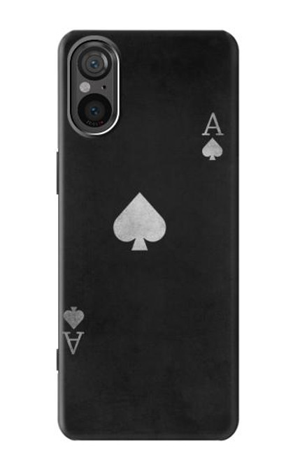 S3152 Black Ace of Spade Case For Sony Xperia 5 V