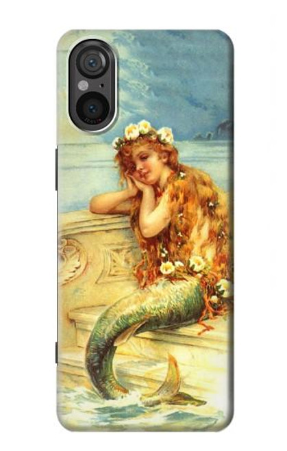 S3184 Little Mermaid Painting Case For Sony Xperia 5 V