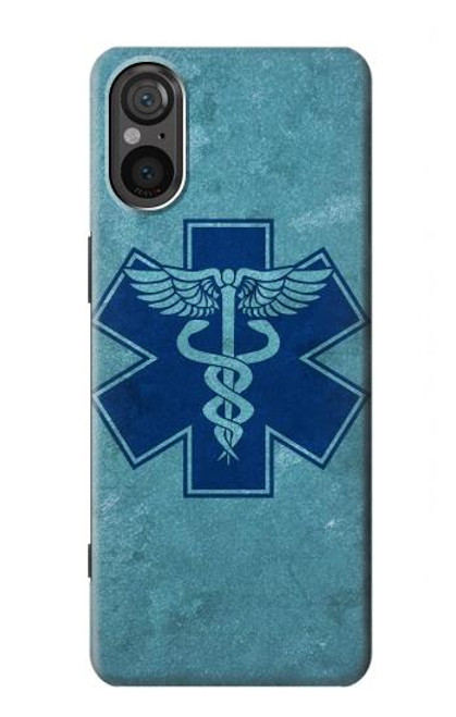 S3824 Caduceus Medical Symbol Case For Sony Xperia 5 V