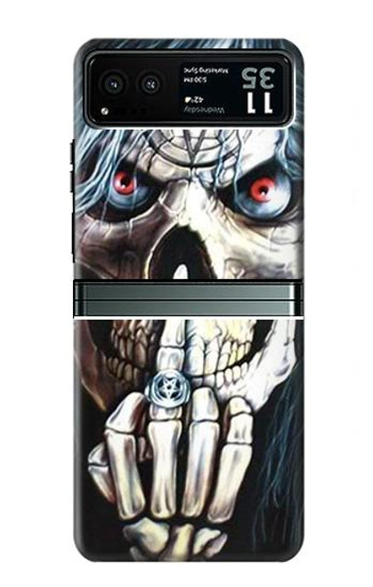 S0222 Skull Pentagram Case For Motorola Razr 40