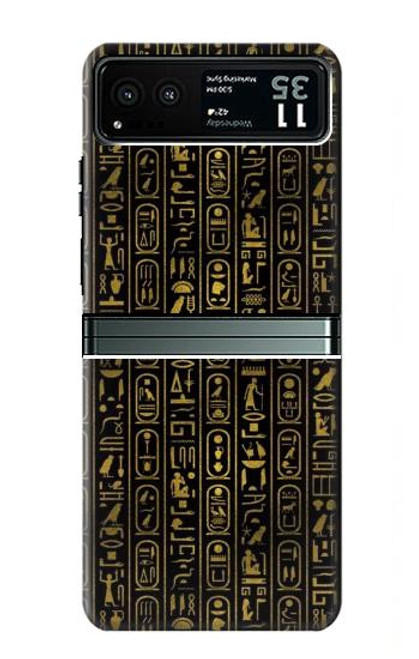 S3869 Ancient Egyptian Hieroglyphic Case For Motorola Razr 40