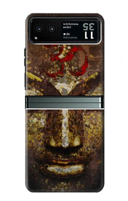 S3874 Buddha Face Ohm Symbol Case For Motorola Razr 40