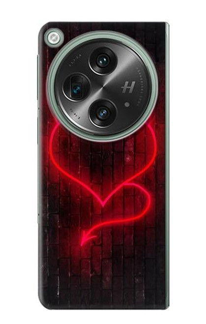 S3682 Devil Heart Case For OnePlus OPEN
