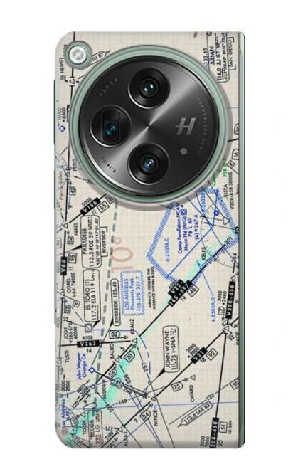 S3882 Flying Enroute Chart Case For OnePlus OPEN