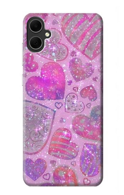 S3710 Pink Love Heart Case For Samsung Galaxy A05