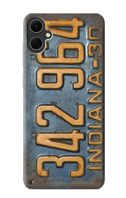 S3750 Vintage Vehicle Registration Plate Case For Samsung Galaxy A05