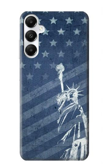 S3450 US Flag Liberty Statue Case For Samsung Galaxy A05s