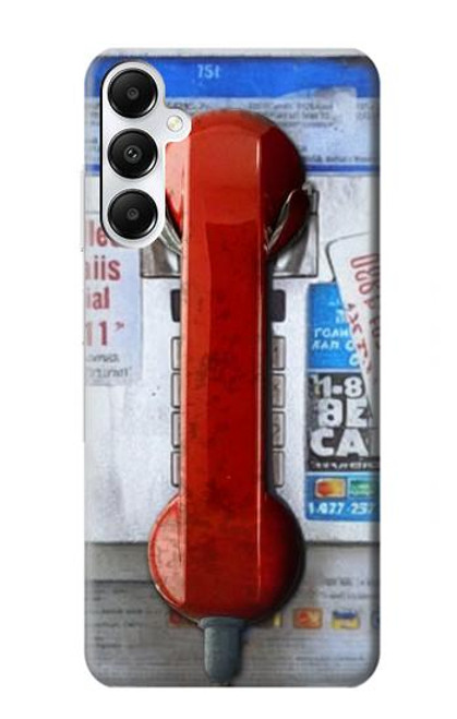 S3925 Collage Vintage Pay Phone Case For Samsung Galaxy A05s