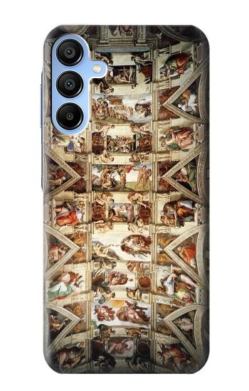 S0177 Michelangelo Chapel ceiling Case For Samsung Galaxy A15 5G