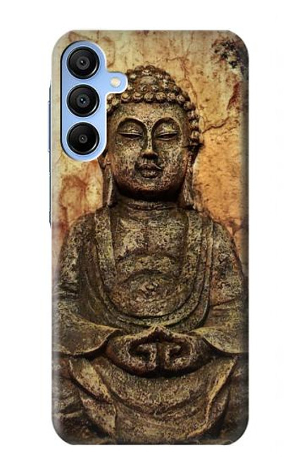 S0344 Buddha Rock Carving Case For Samsung Galaxy A15 5G