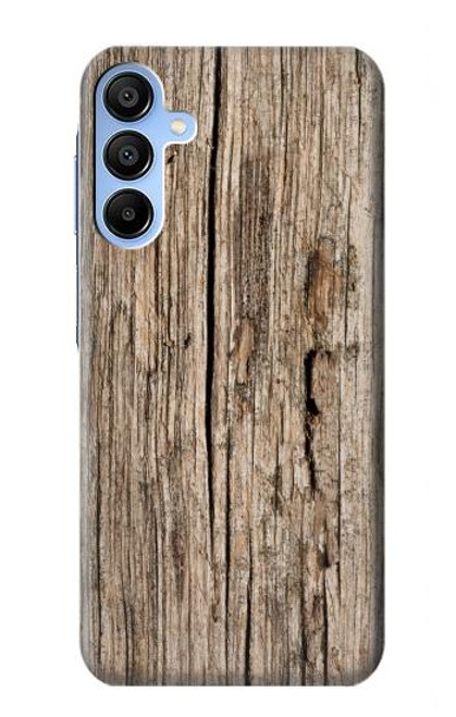 S0600 Wood Graphic Printed Case For Samsung Galaxy A15 5G