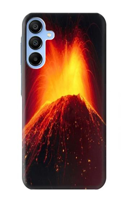 S0745 Volcano Lava Case For Samsung Galaxy A15 5G