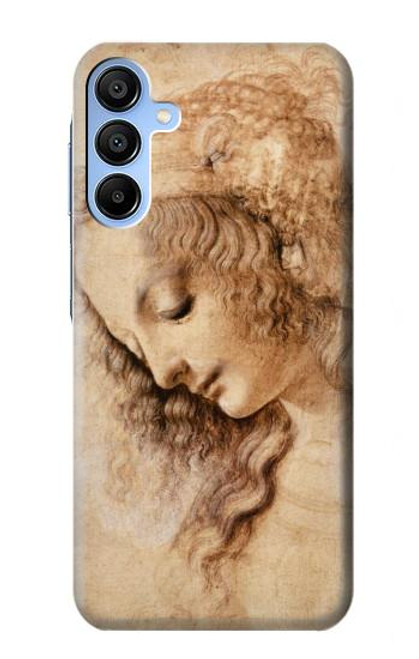 S1045 Leonardo da Vinci Woman's Head Case For Samsung Galaxy A15 5G