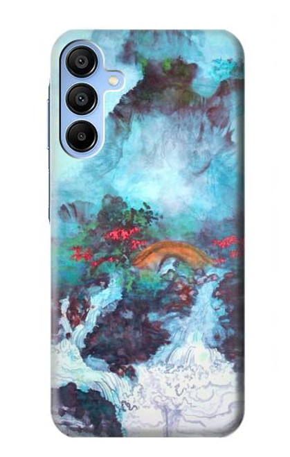 S2724 White Dragon Pool Lui Haisu Case For Samsung Galaxy A15 5G
