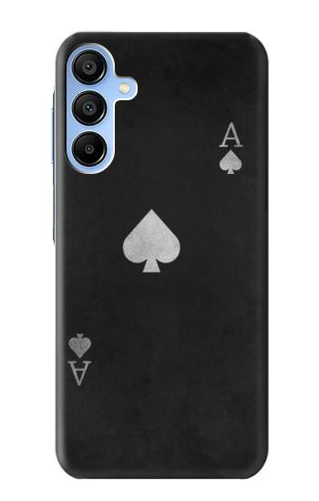 S3152 Black Ace of Spade Case For Samsung Galaxy A15 5G