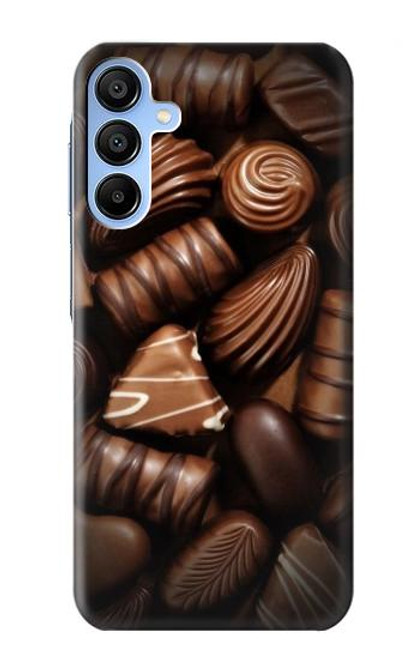 S3840 Dark Chocolate Milk Chocolate Lovers Case For Samsung Galaxy A15 5G