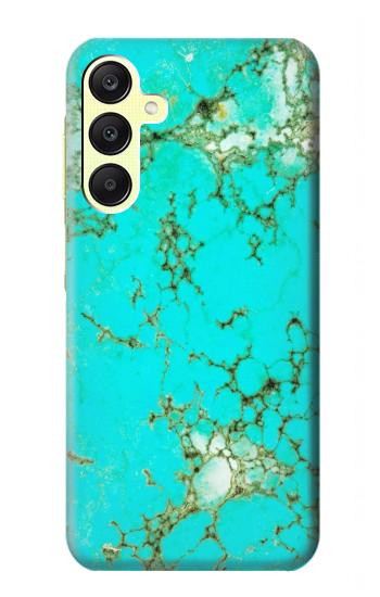 S2377 Turquoise Gemstone Texture Graphic Printed Case For Samsung Galaxy A25 5G