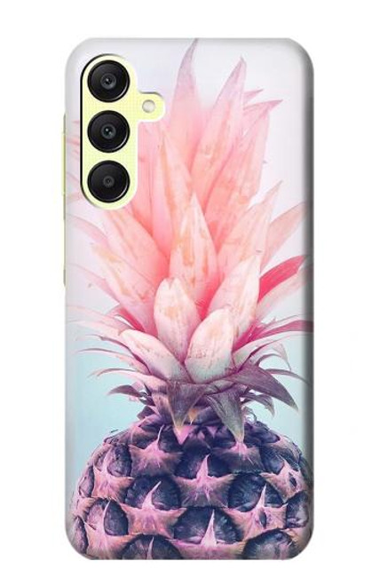 S3711 Pink Pineapple Case For Samsung Galaxy A25 5G