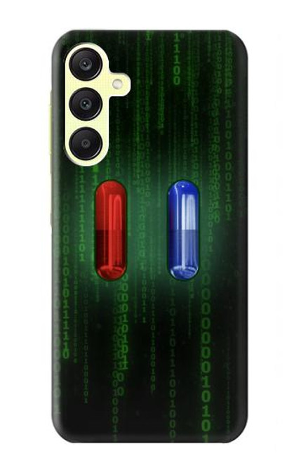 S3816 Red Pill Blue Pill Capsule Case For Samsung Galaxy A25 5G