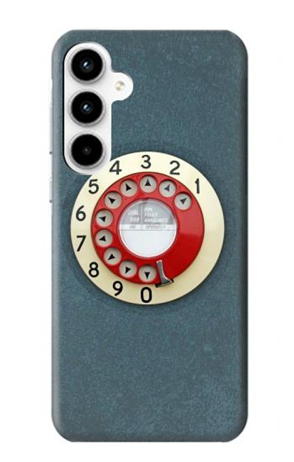S1968 Rotary Dial Telephone Case For Samsung Galaxy A35 5G