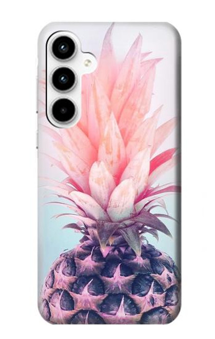 S3711 Pink Pineapple Case For Samsung Galaxy A35 5G