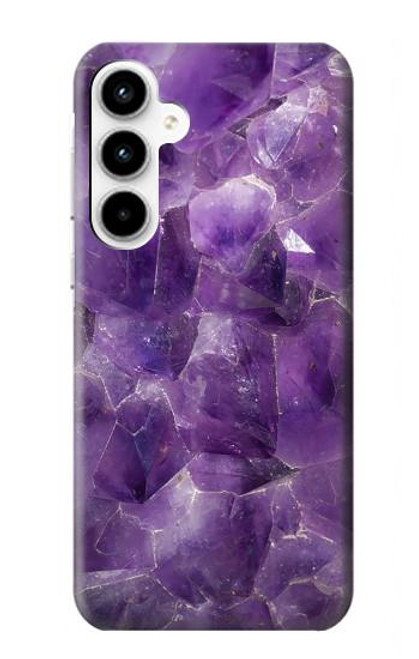 S3713 Purple Quartz Amethyst Graphic Printed Case For Samsung Galaxy A35 5G