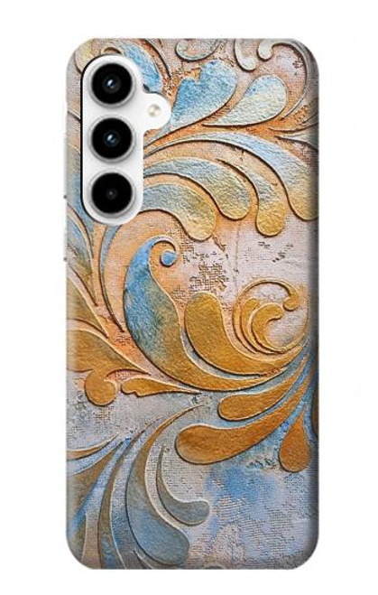 S3875 Canvas Vintage Rugs Case For Samsung Galaxy A35 5G