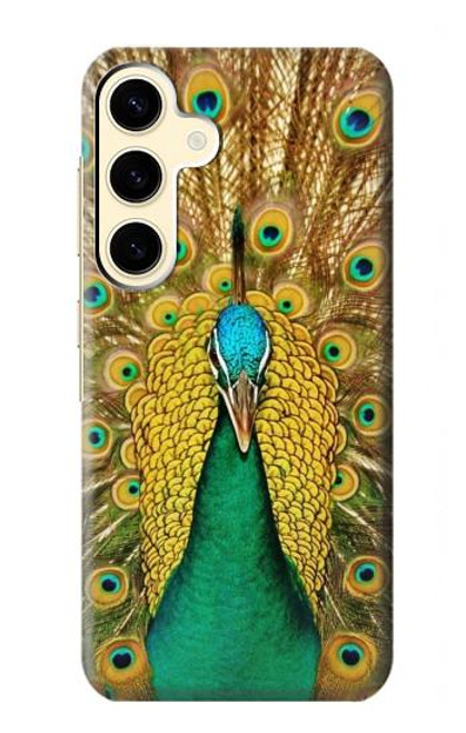 S0513 Peacock Case For Samsung Galaxy S24