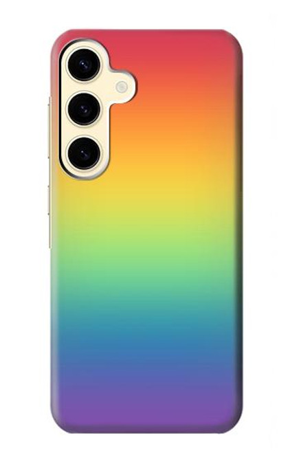 S3698 LGBT Gradient Pride Flag Case For Samsung Galaxy S24