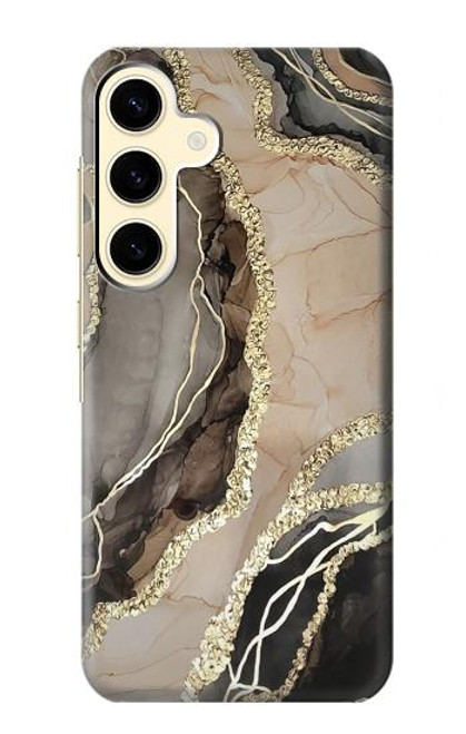 S3700 Marble Gold Graphic Printed Case For Samsung Galaxy S24