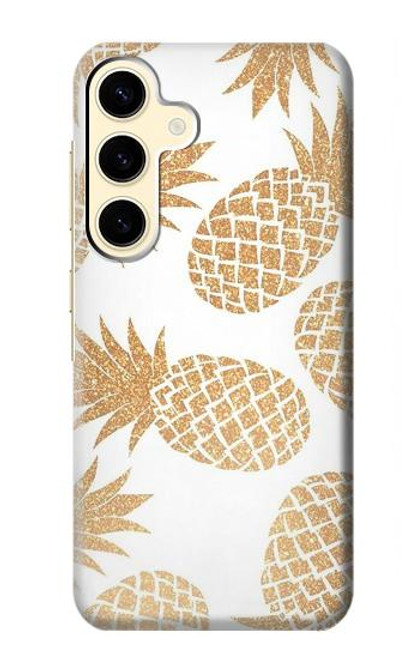 S3718 Seamless Pineapple Case For Samsung Galaxy S24