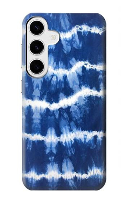 S3671 Blue Tie Dye Case For Samsung Galaxy S24 Plus