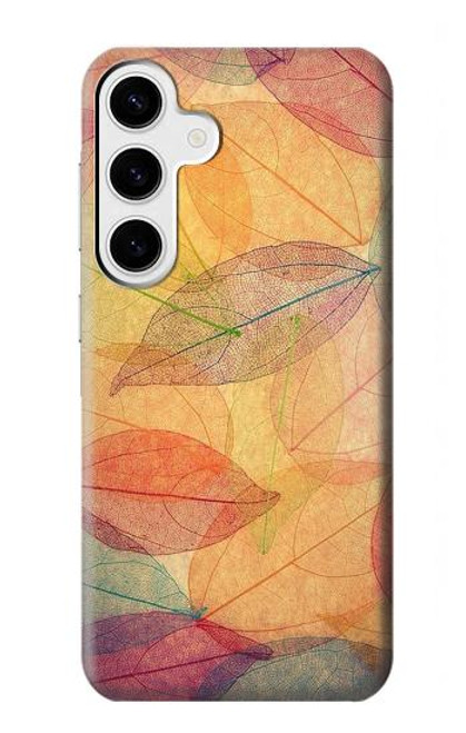 S3686 Fall Season Leaf Autumn Case For Samsung Galaxy S24 Plus