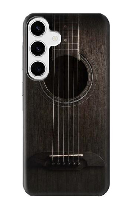 S3834 Old Woods Black Guitar Case For Samsung Galaxy S24 Plus