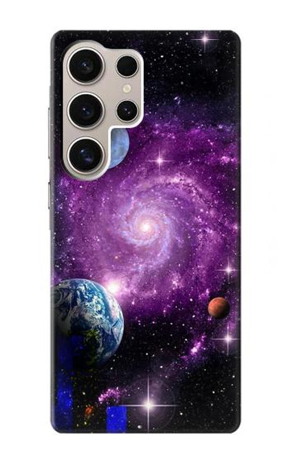 S3689 Galaxy Outer Space Planet Case For Samsung Galaxy S24 Ultra