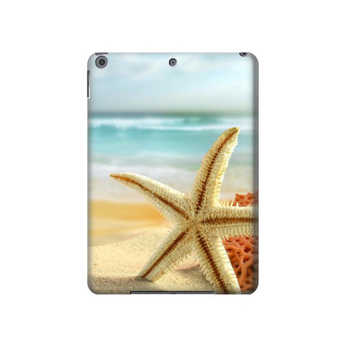 S1117 Starfish on the Beach Hard Case For iPad 10.2 (2021,2020,2019), iPad 9 8 7