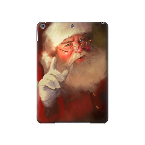 S1144 Xmas Santa Claus Hard Case For iPad 10.2 (2021,2020,2019), iPad 9 8 7