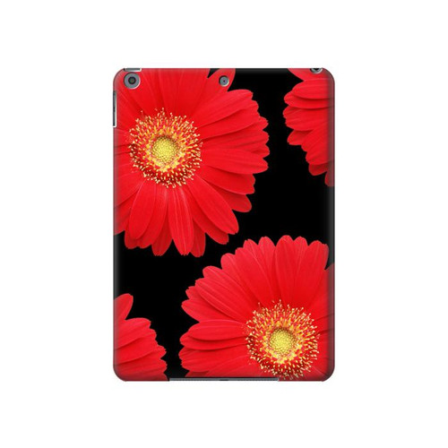 S2478 Red Daisy flower Hard Case For iPad 10.2 (2021,2020,2019), iPad 9 8 7