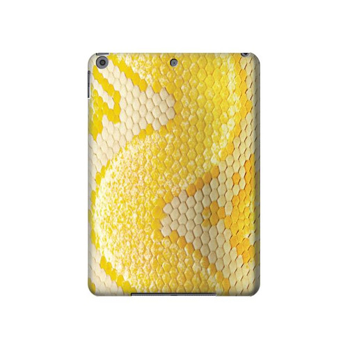 S2713 Yellow Snake Skin Graphic Printed Hard Case For iPad 10.2 (2021,2020,2019), iPad 9 8 7