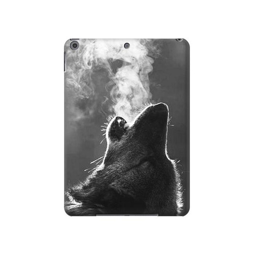 S3505 Wolf Howling Hard Case For iPad 10.2 (2021,2020,2019), iPad 9 8 7