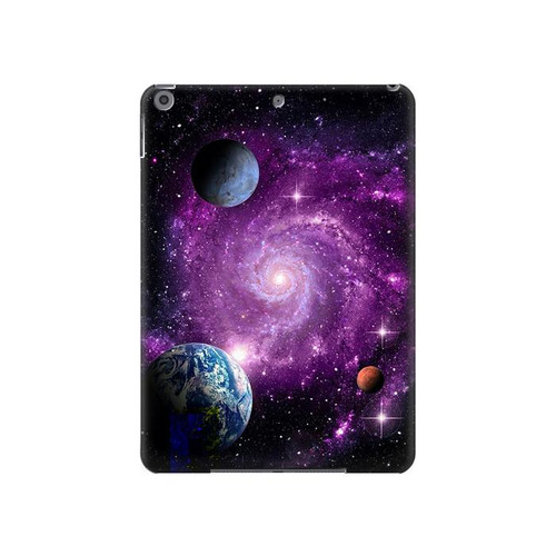 S3689 Galaxy Outer Space Planet Hard Case For iPad 10.2 (2021,2020,2019), iPad 9 8 7