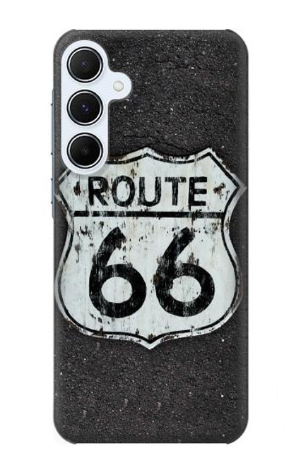 S3207 Route 66 Sign Case For Samsung Galaxy A55 5G